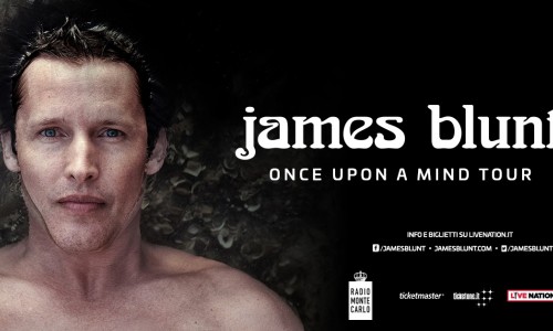 Tener-a-Mente Festival annuncia James Blunt in concerto, sab 18 Luglio, Anfiteatro Del Vittoriale, Gardone Riviera (Bs)